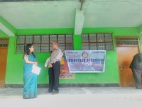 Stationary Gifted To Students Of Bojoghari School June 2015